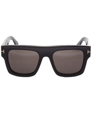 Tom Ford Eyewear Fausto Square Frame Sunglasses - Grey