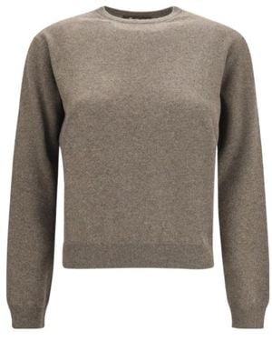 Loro Piana Crew-Neck Sweater - Gray