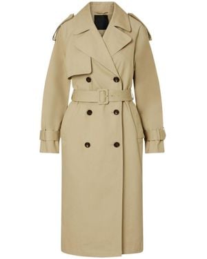Liu Jo Embellished Trench Coat - Natural