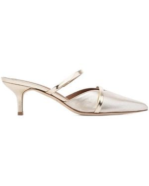 Malone Souliers Frankie 45Mm Mules - Natural