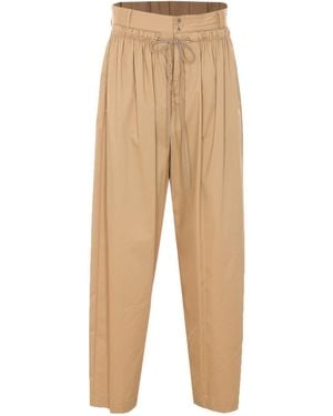 Aniye By Costanz Drawstring Over Pants - Natural