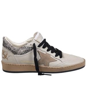 Golden Goose Ballstar Low-Top Sneakers - Gray