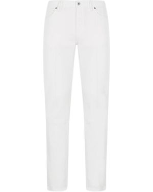Brioni Straight Jeans - White