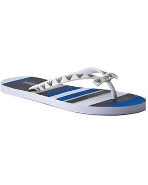 Armani Jeans Logo Details, Flip-Flops - Blue