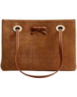 Dior Small Promenade Shopping Bag - Brown