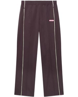 CASABLANCA Logo Patch Sweatpants - Purple
