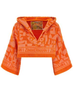 Zimmermann Printed Top - Orange