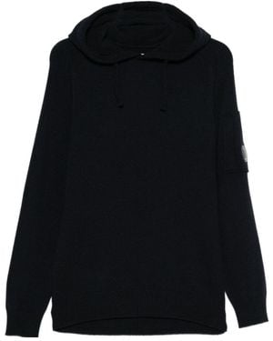 C.P. Company Long-Sleeve Hoodie - Black