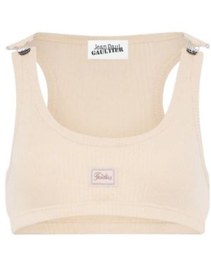 Jean Paul Gaultier Gaultier Patch Bra - Natural