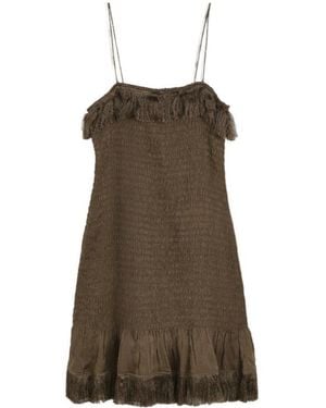 By Malene Birger Valia Mini Dress - Brown