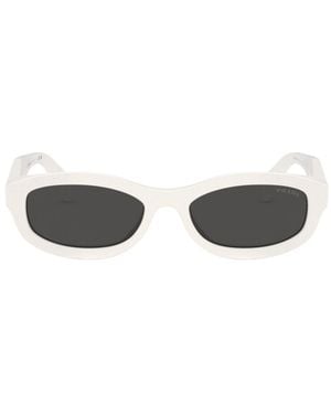 Prada Full-Rim Sunglasses - White