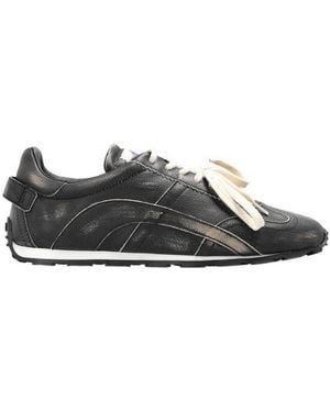 DSquared² Lace-Up Sneakers - Black