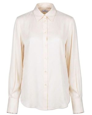 Paul Smith Ps Paul Smith Buttoned Classic Shirt - White