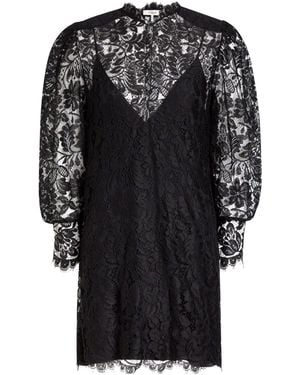 Chloé Guipure Lace Dress - Black