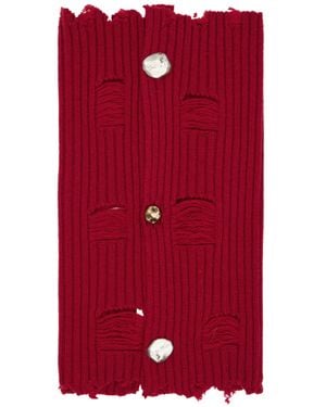 ANDERSSON BELL Roghen Wool Scarf - Red