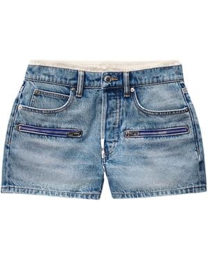 Alexander Wang Denim Shorts - Blue