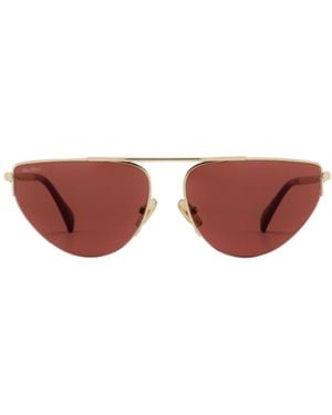 Max Mara Aviator Sunglasses - Pink