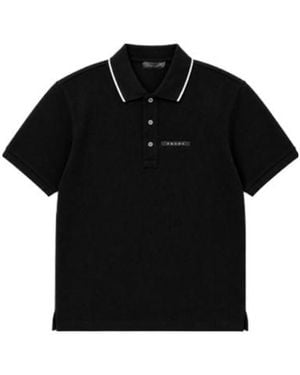 Prada Short-Sleeved Polo Shirt - Black