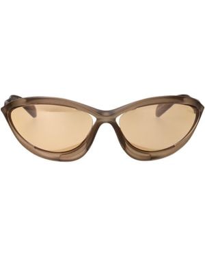 Prada Eyewear Cat-Eye Sunglasses - Natural