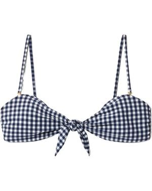 Celine Bandeau Top - Blue
