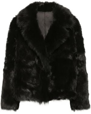 Blancha Long-Sleeve Jacket - Black