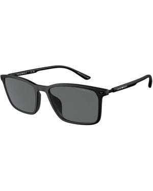 Emporio Armani Full Frame Sunglasses - Metallic