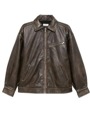 Reformation Jkt Veda Bomber - Brown