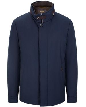 Moorer Long-Sleeve Casual Jacket - Blue