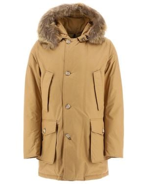 Woolrich Logo Down Jacket - Metallic