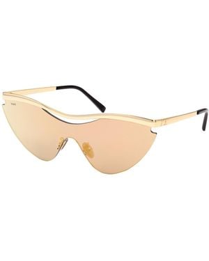 Tod's Geometric Frame Sunglasses - White