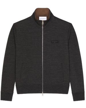 Givenchy Zipped Sweatshirt - Black