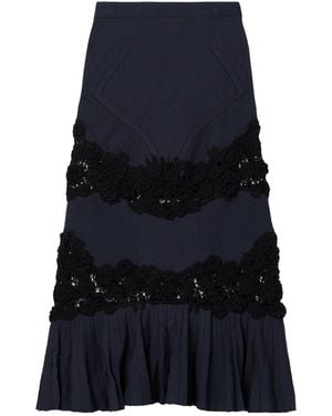 Ulla Johnson Casual High-Waisted Long Dress - Blue