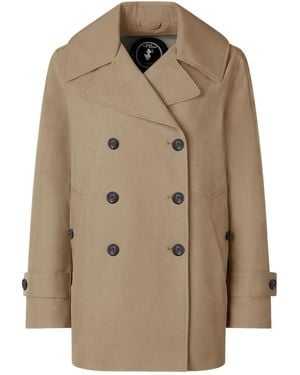 Save The Duck Sofi Cropped Trench Coat - Natural