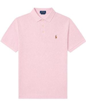 Polo Ralph Lauren Short-Sleeved Polo Shirt - Pink