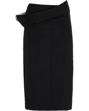 Jacquemus Midi Skirts - Black
