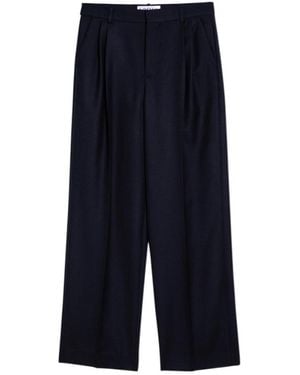 Loewe Mid-Rise Tailored Trousers - Blue