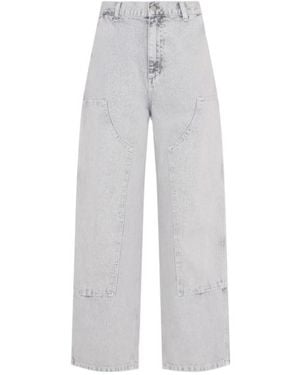 Carhartt Brandon Wide Leg Jeans - Gray