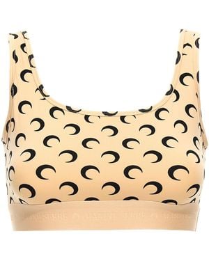 Marine Serre Shorts And Knitted Vests - Metallic