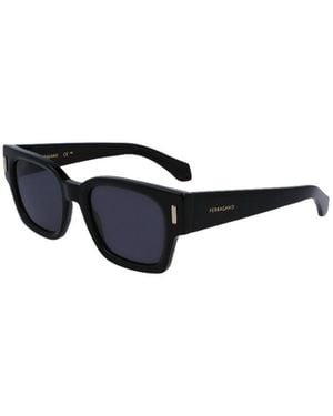 Ferragamo Ferragamo Eyewear Square Frame Sunglasses - White