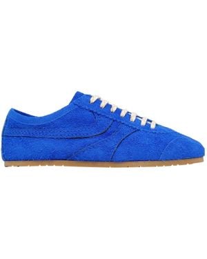 Dries Van Noten Suede Casual Shoes - Blue