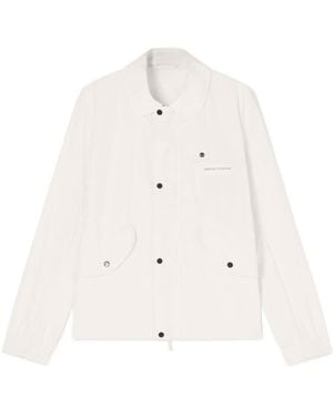 ARMANI EXCHANGE Ultralight Nylon Blouson - White