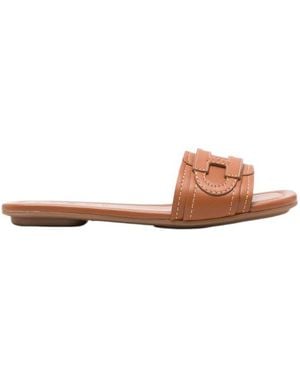 Hogan H685 Logo Detail Sandals - Multicolor