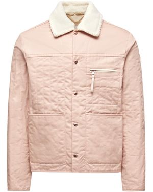 Moncler X Gilga Farm By Donald Glover Kishus Padded Shirt Jacket - Pink