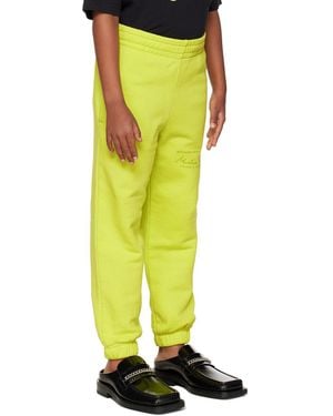 Martine Rose Ssense Launches Exclusive Children's Sweatpants - Yellow
