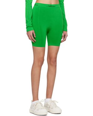 Amiri Jacquard Shorts - Green