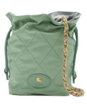 Burberry Horseshoe Crossbody Bag - Green