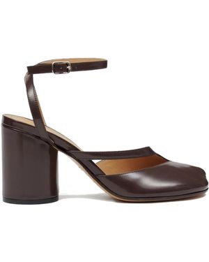 Maison Margiela Tabi Slingback Court Shoes - Brown