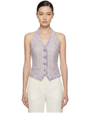 Marissa Chiara Sleeveless Vest - Grey