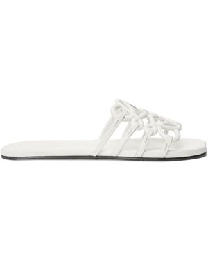 Loewe Petal Anagram Slides - White