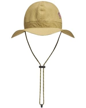 Moncler Wide Brim Bucket Hat - Metallic